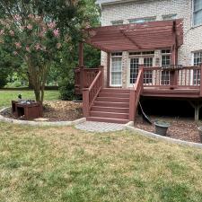 Deck Replacement and Wood Burning Fireplace Installation in Greensboro, NC 1
