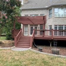 Deck Replacement and Wood Burning Fireplace Installation in Greensboro, NC 3