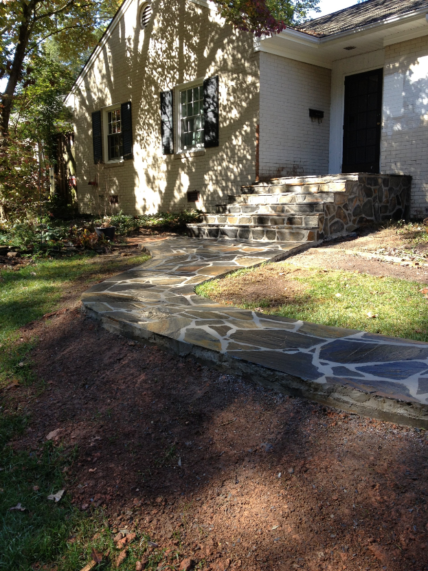 Hardscape Project in Greensboro, NC