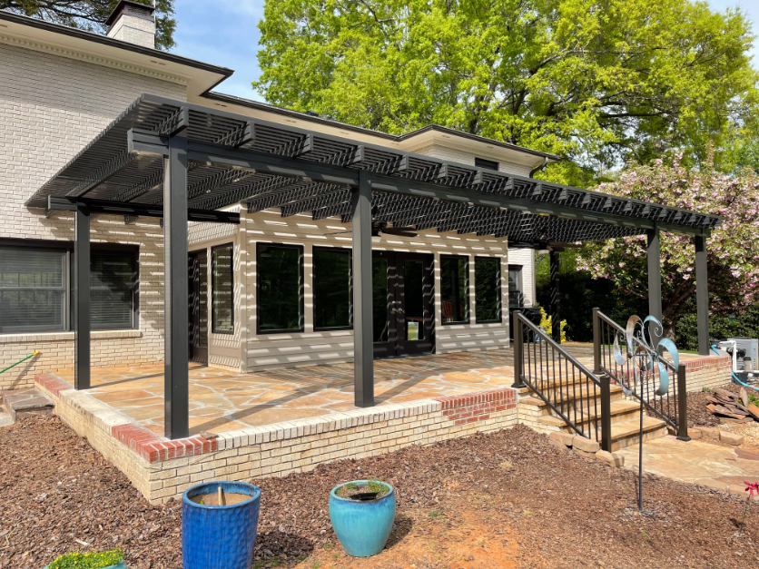 Large Pergola Installation in Greensboro, NC