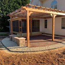 Screen Porch, Pergola, and Patio Project in Greensboro, NC 7